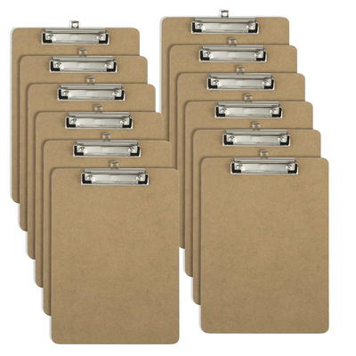 Officemate Recycled Wood Clipboard, 6 Inch Clip, 1 Pack Clipboard, Letter  Size (