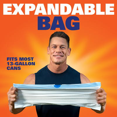 Great Value Multipurpose Trash Bags, Mint Scent, Strong Flex, 33 Gallon, 20 Count