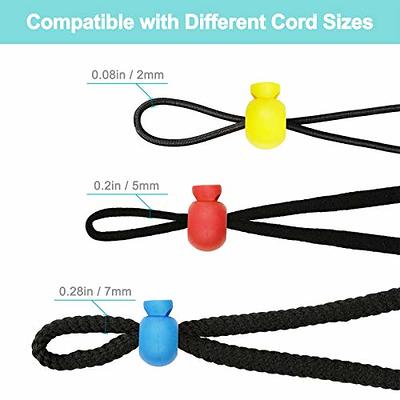 METALLIXITY Plastic Cord Lock End Toggle (0.33 x 0.24)10pcs, Single Hole  Spring Stopper Cord Stops Lanyard Clips Cord Adjuster for Clothing,  Shoelaces, Drawstrings, Silver Tone - Yahoo Shopping