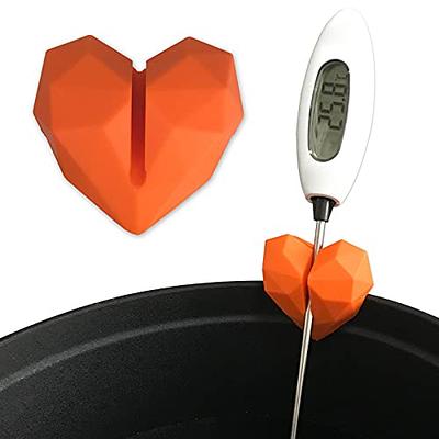 2Pcs Silicone Non-Scratch Pot Clip, Candy Thermometer Pot Clip for Candy  Making, Hand-Free Holder to Measure Temperature of Candy, Oil, Milk,  Chocolate, Candle, Deep Fryer and Cooking Melting Pot - Yahoo Shopping