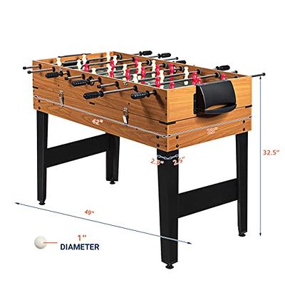 Best Choice Products 4-in-1 Multi Game Table, Childrens Arcade Set w/ Pool  Billiards, Air Hockey, Foosball - Natural