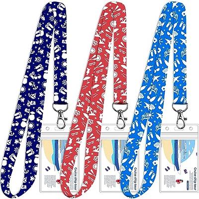 Maileto Cruise Lanyard, 3 Pack Cruise Lanyard with Waterproof ID Card Holder  for All Cruises Ships Key Cards (3 Colors) - Yahoo Shopping