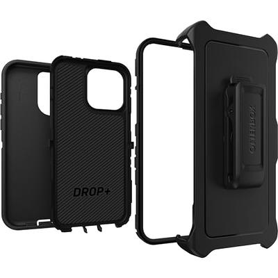 OtterBox iPhone 15 Plus and iPhone 14 Plus Commuter Series Case - BLACK,  slim & tough, pocket-friendly, with port protection (ships in polybag)