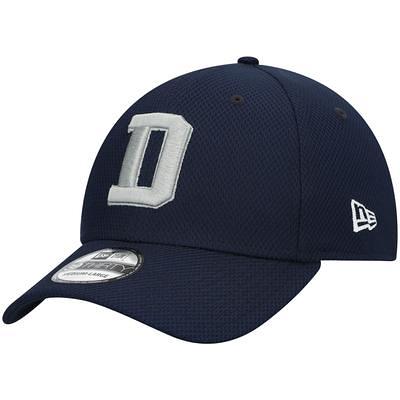 Men's New Era Heathered Gray/Navy Dallas Cowboys 2022 Sideline 39THIRTY  Historic Flex Hat