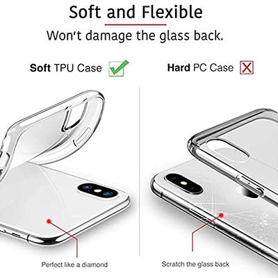 for Xiaomi 13T Pro (6.67) Case, Soft Silicone Bumper Shell Transparente  Flexible Rubber Phone Protective Cases TPU Cover for Xiaomi 13T Pro - Clear