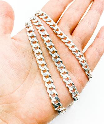 Sterling Silver Chain-unfinished Bulk Chain by the Foot-chunky