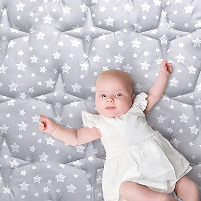 Baby Play Mat Extra Thick, Large, Crawling Mat Non Slip Cushioned Baby Mats  for Playing 78.5x55 Inches, Baby Playmat Floor Mat for Babies, Toddlers