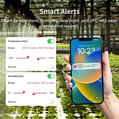 SwitchBot Meter, Indoor Digital Temperature Humidity Meter