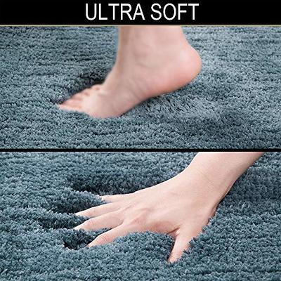 BEQHAUSE-Non-Slip-Bathroom-Rugs-Soft-Absorbent-Bath Mats for