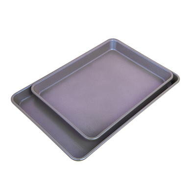 Chicago Metallic Commercial II Uncoated True Jelly Roll Pan, 15-inch by  10-inch