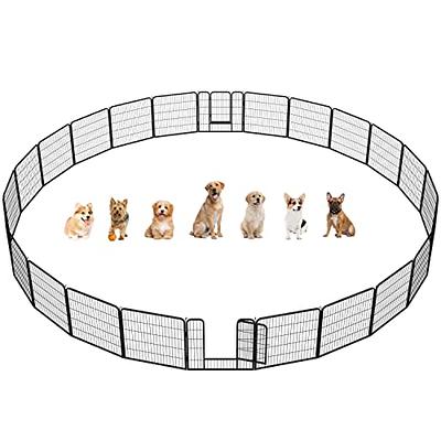 Yaheetech Dog Pen Panels, 2 Panels 40 Inch Height Dog Fence Dog