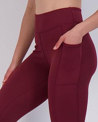 RIMLESS 7 Women's Capri Pants with Pockets Lounge Crop Yoga Pants