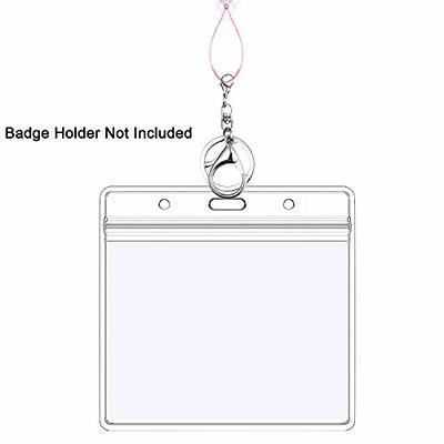  TIESOME Phone Lanyard with Badge Holder, Cool Black