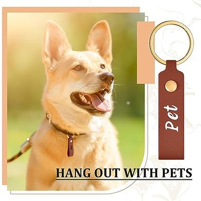 Paxcoo 120Pcs Keychain Tassels Acrylic Keychain Blanks Keychain