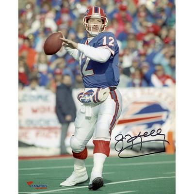 Jim Kelly Buffalo Bills Autographed Mitchell & Ness Royal