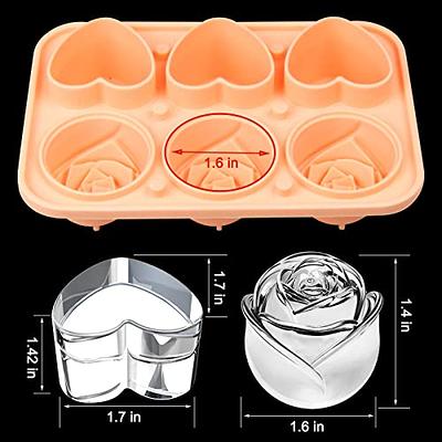 Silicone Rose Ice Mold - Pack of 2