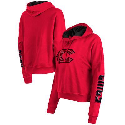 FOCO Black Cincinnati Reds Camo Raglan Pullover Hoodie