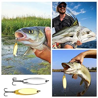  Fishing Spoons Lures Long Distance Casting Spoons