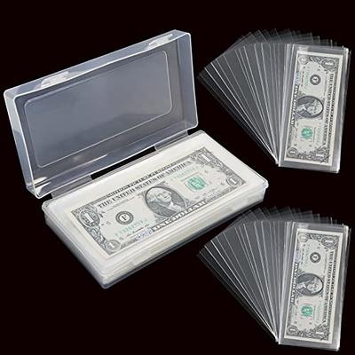 MAGICLULU Coin Sleeves 10pcs Clear Paper Money Holder Plastic Dollar Bill  Sleeves Currency Collection Sleeves Regular Bills Money Banknotes and Stamp  Collecting Supplies Currency Sleeves - Yahoo Shopping