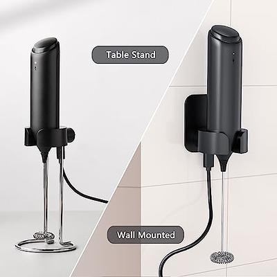 Electric Milk Frother HandHeld Frother with Stand Coffee Mixer Wand USB  Rechargeable Drink Mixer Wall-mounted Stainless Steel Mini Whisk Portable  Kitchen Cooking Supply - Yahoo Shopping