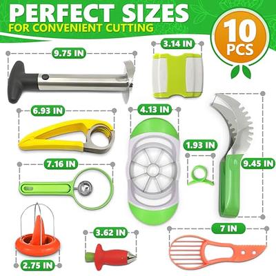 1pc Tomato Slicer Holder,Lemon Cutter,Round Fruits Vegetable Cutting Tools,Handheld  Multi Purpose Tongs,Kitchen Gadget (Green)