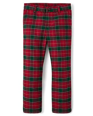 Gymboree Boys and Toddler Dress Pants, Holiday Tartan Plaid, 8 - Yahoo  Shopping