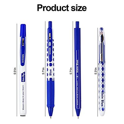 Buqoo Retractable Gel Pens Set Fine Point Gel Ink Pens 0.5mm Quick Dry  Black Ink Gel Pens with Highlighter Rollerball Pens for Planner, Drawing 6