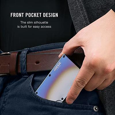  The Ridge Wallet For Men, Slim Wallet For Men - Thin