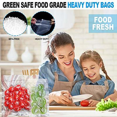 Ad-vacuum Sealer Bags Rolls 6 Pack For Food Saver, Heavy Duty Vacuum  Storage Bags For Sous Vide Cooking, Freezer