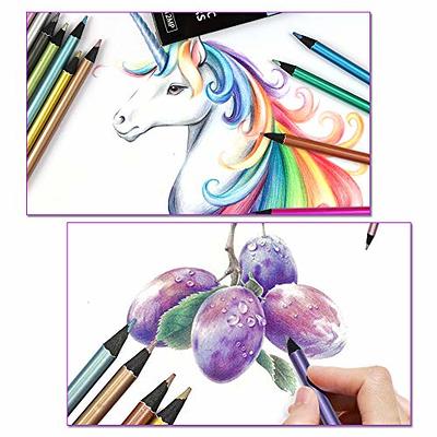  cyper top 48 Watercolor Pencils, Professional Colored