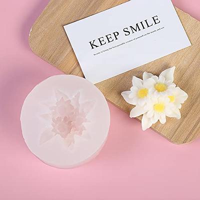 4 Pack Daisy Flower Mold Peony Candle Mold Rose Mold Peony Resin Mold 3D Flower  Candle Mold Silicone Mold for Resin Clay Mold Resin Making Molds Candle  Making Molds Craft Supplies 