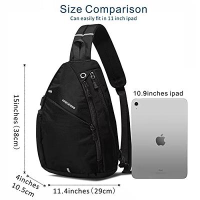 Crossbody Sling Bag Small Water Resistant Backpack Lightweight Shoulder  Chest Daypack For Men Women Hiking Travel Small Sling Backpack Crossbody  Sling