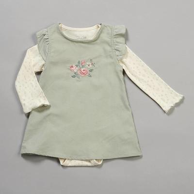 Baby Girl (12-24M) Rene Rofe(R) Rose Corduroy Dress & Bodysuit Set - Yahoo  Shopping