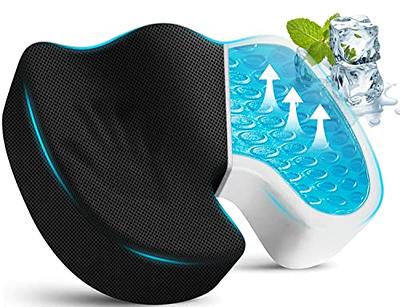 Ergonomic Seat Cushion,Office Chair Cushions, Car Seat Cushion,Pain Relief Chair Pad, Memory Foam Butt Pillow for Computer Desk, Wheelchair, Driving