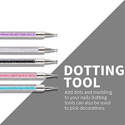 Nail Art Design Tools, 5pcs Nail Dotting Pen Tool Nail Art Tip Dot