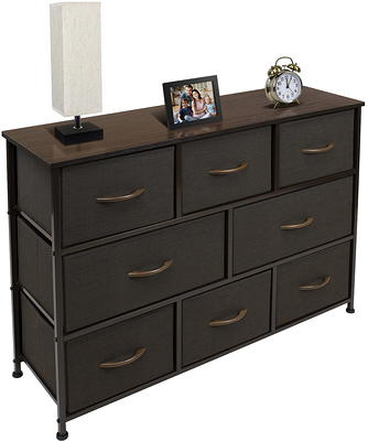 Dresser with 8 Drawers - Furniture Storage Chest for Kids Clothing or