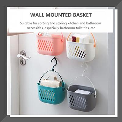 Plastic Hanging Shower Caddy Basket,Connecting Organizer Storage  Basket,with Hook