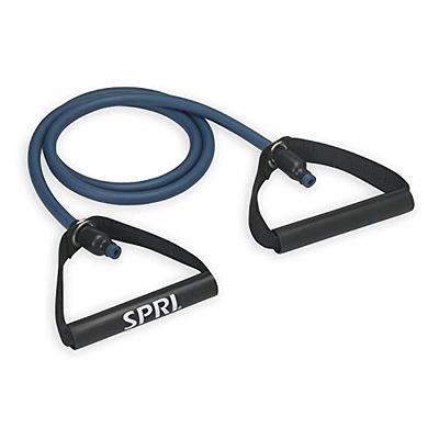 SPRI Resistance Bands with Handles Exercise Resistance Tube