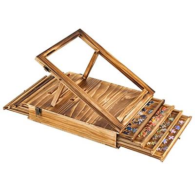 Great Choice Products Jigsaw Puzzle Easel Bracket, Wooden Puzzle