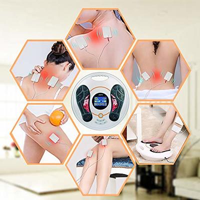 Easy@Home Heat TENS Unit, TENS EMS Unit with Heat Therapy, 510K Cleared,  Large Back Lit Display FSA Eligible Pain Management and Muscle Stimulator