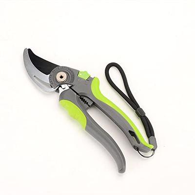 Hand Pruner Professional Pruning Shears Heavy Duty Garden Shears, Clippers  for The Garden,Tree Trimmers (Black)