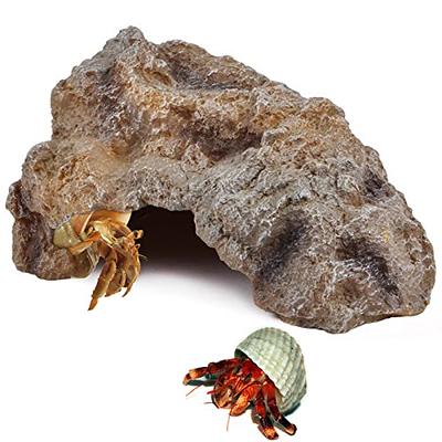 Hermit Crab Hideout, Large Rock High Simulation Reptile Cave