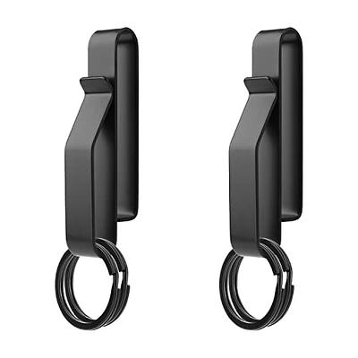 FENTEER1]2x Double End Trigger Clip Heavy Duty Alloy Snap Hook Key Chain  Bag Strap