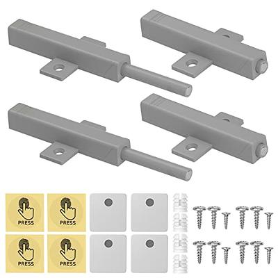 Magnetic Push Latches for Cabinets Jiayi 10 Pack Push to Open Cabinet  Hardware Push Touch Latch Kitchen Door Push Release Latch for Drawer  Closure