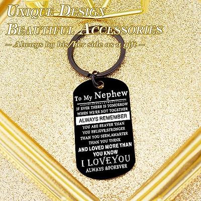 Tos Inspirational Keychain for Best Friend Brithday Gift for Son and Daughter from Dad or Mom Gift