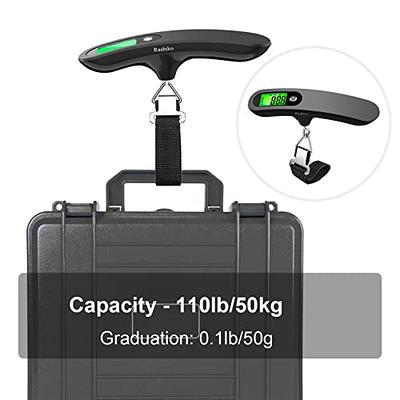 Digital Luggage Scale, 110LB Portable Handheld Baggage Scale