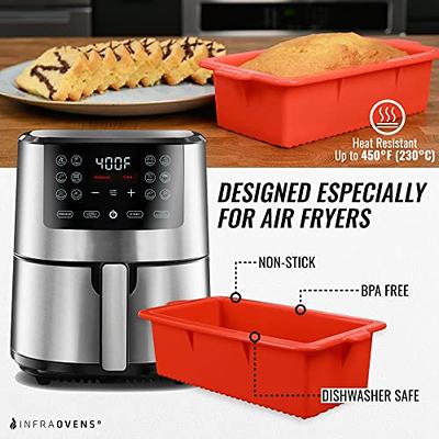 Chefman 8-Quart Stainless Steel Air Fryer in the Air Fryers department at