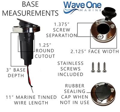 Wave One Marine  Adjustable Telescoping All-Around Anchor Light
