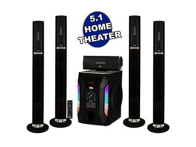 Acoustic Audio AAT5005 Bluetooth Tower 5.1 Home Theater Speaker