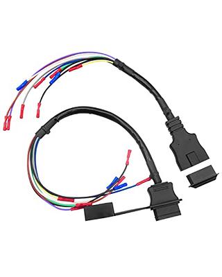 Qnbes 9 Pin Truck and Plow Side Repair Harness Cover Fit for